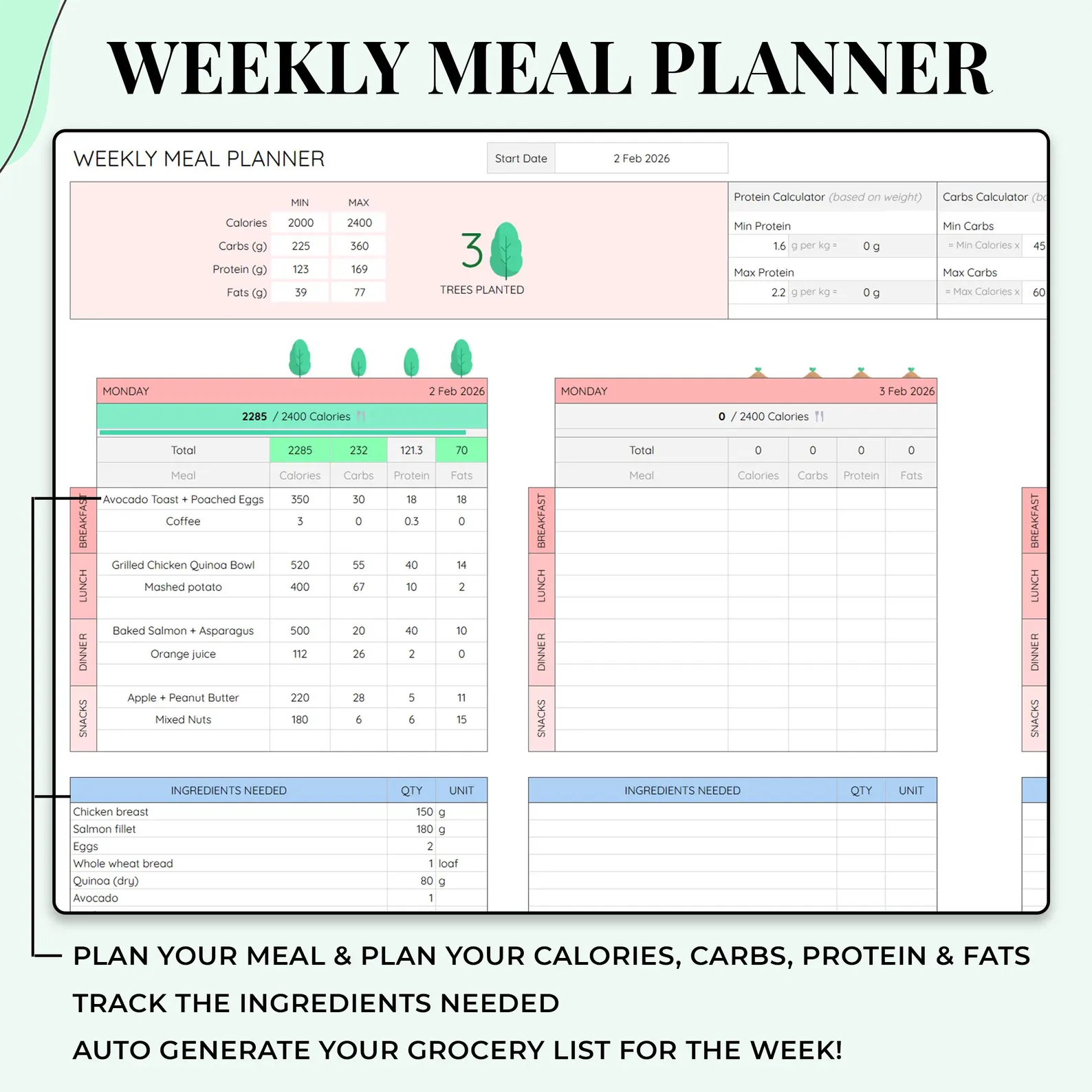 Weekly Meal Planner